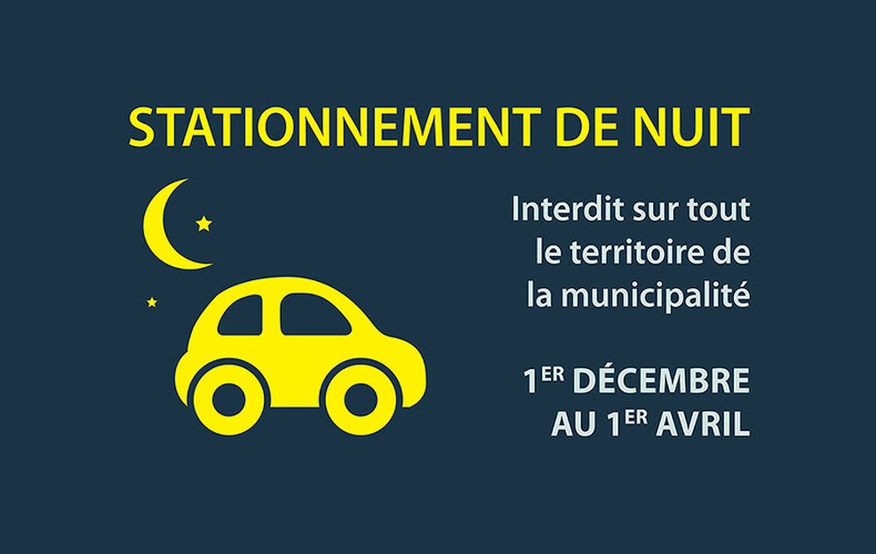 Stationnement d'hiver