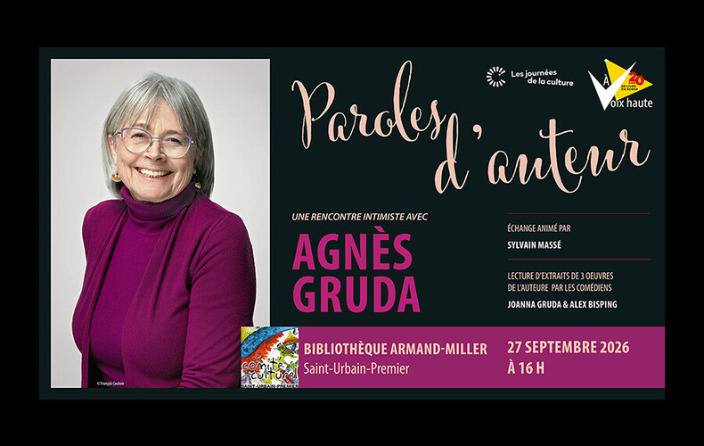 Paroles d'auteur avec Agnès Gruda