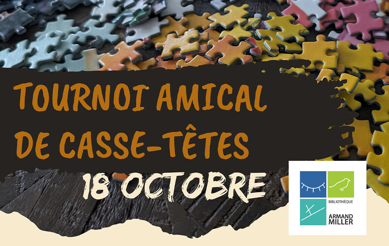 Tournoi amical de casse-têtes